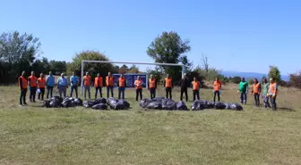 Erbaa'da çöp toplama etkinliği düzenlendi