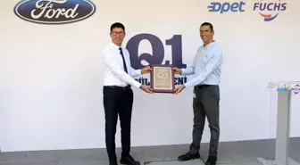 Opet Fuchs'un Aliağa'daki tesisi Ford Q1 Kalite Sertifikası'nı aldı