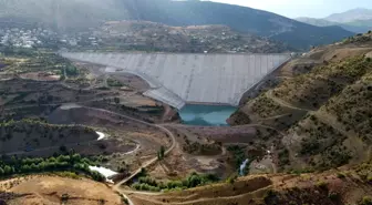 AFŞAR HADİMİ BARAJI'NDA SU TUTULDU