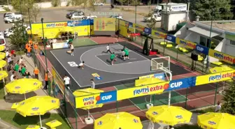 Frutti Extra Cup 3x3 sokak basketbolu turnuvasının şampiyonları belli oldu