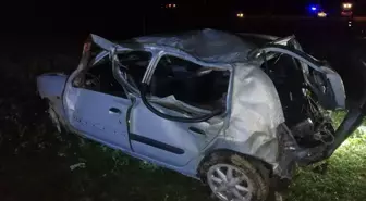 Son dakika: Isparta'da şarampole devrilen otomobildeki 1 kişi öldü, 2 kişi yaralandı