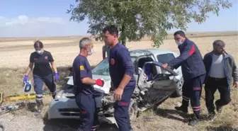 Konya'da otomobil ve hafif ticari araç çarpıştı: 4 yaralı