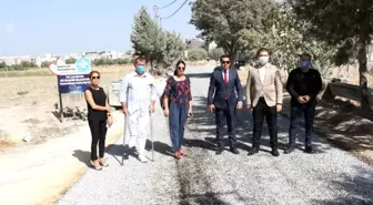 Muradiye Mezarlığı'nda Asfalt Bitti, Sıra Kilit Parkede