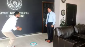 Hemsball İl Temsilciliği'nden Kabakcı'ya ziyaret