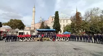 İtfaiye haftası Sultanahmet Meydanı'nda kutlandı