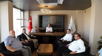 Milletvekili Aydın Kahta'da gazetecilerle bir araya geldi