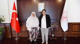 Aile ve Sosyal Hizmetler Bakanı Yanık, Mihalgazi Belediye Başkanı Akgün'ü kabul etti