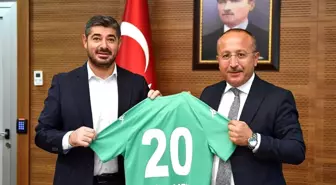 Denizlispor Başkanı Mehmet Uz'dan Vali Fuat Atike'e ziyaret