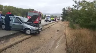 Karabük'te zincirleme kaza: 1 yaralı