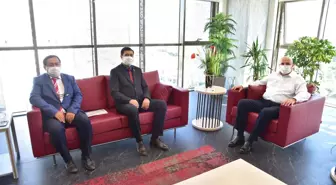 Büyükşehir'e Kütahya'dan ziyaretçi
