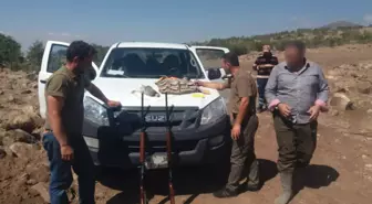 İzinsiz keklik avlayan 2 kişiye 3 bin 600 lira ceza