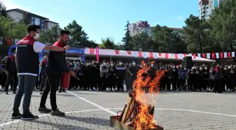 BAŞAKAY'dan Başakşehirli öğrencilere yangın eğitimi