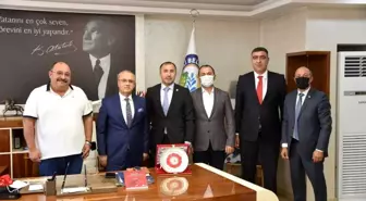 Başkan Kayda, Judo Federasyonu Başkanını ağırladı