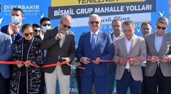 Diyarbakır Valisi Karaloğlu, Bismil'de yapımı tamamlanan 30 kilometrelik grup mahalle yollarının açılışını yaptı