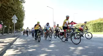 Çevre ve barış için pedal çevirdiler