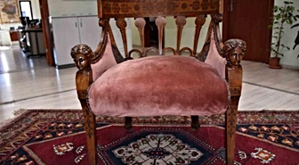 Ebubekir Hazım Tepeyran'ın 150 yıllık koltuğu kent müzesinde sergilenecek