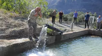 Köylülerin sulama sıkıntısı güneş panelli sistemle sona erdi