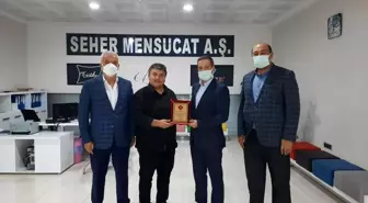 Pandemi hayırseverlerine plaket verildi