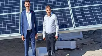 Ahırlı Belediyesinin güneş enerji santrali tamamlandı