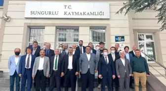 AK Parti Çorum Milletvekili Kaya: 'Sungurlu'daki tarım arazilerini su ile buluşturacağız'