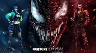 Free Fire'ın ilk film iş birliği Venom: Zehirli Öfke 2 ile kaosu kucaklayın!