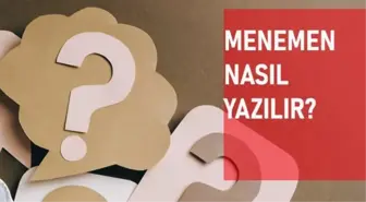 Menemen nasıl yazılır? TDK'ya göre doğru imla melemen mi, menemen mi?