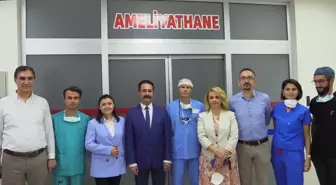 Gaziantep'te yeni kurulan Çocuk Kalp Damar Cerrahisi Bölümünde ameliyatlar başladı