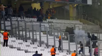 Fransız polisinden skandal müdahale! Galatasaray taraftarı canını kurtarmaya çalışıyor