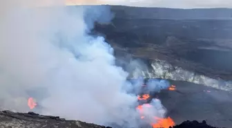 Hawaii'deki Kilauea Yanardağı'nda patlama