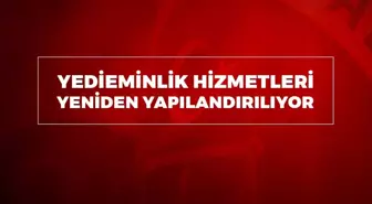 YEDİEMİNLİK HİZMETLERİ YENİDEN YAPILANDIRILIYOR