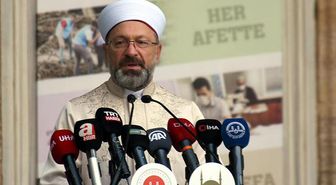 Diyanet İşleri Başkanı Ali Erbaş: Sosyal medyada başkanlığımızla ilgili iftira dolu paylaşımlar yapılıyor