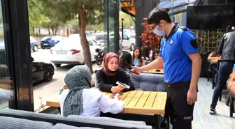 Pamukkale Belediyesi zabıtasından HES kodu denetimi