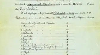 Nobel Ödülü kurumu, Einstein'ın 1896 tarihli lise karnesini paylaştı