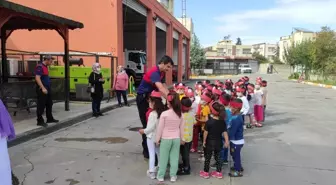 Son dakika haberleri: Öğrencilere itfaiye mesleği anlatıldı