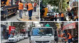 İSTANBUL CADDESİ'NDE AYDINLATMA ÇALIŞMALARI BAŞLADI