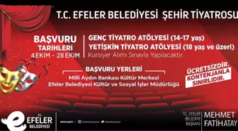 Liste Geri GÜNCEL EFELER'İN SANAT YUVASI YENİ YETENEKLER ARIYOR