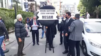 MESAM'DAN SİYAH ÇELENKLİ PROTESTO