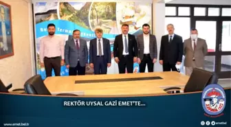 REKTÖR UYSAL EMET'TE