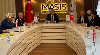 Kırgızistan Enerji ve Sanayi Bakanı Bekmurzayev'den MASİS'e ziyaret