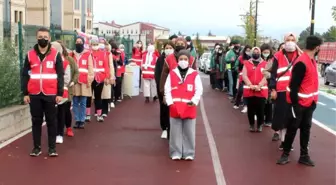 Türk Kızılay Sivas Şubesi, 3-4 Ekim Dünya Yürüyüş günü nedeniyle etkinlik düzenledi