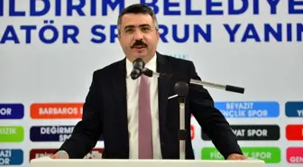 Yıldırım'dan amatör spor kulüplerine malzeme desteği