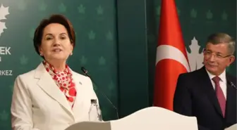 Akşener'den Davutoğlu'na ziyaret