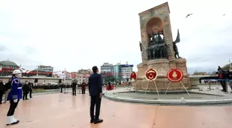 İstanbul'un düşman işgalinden kurutuluşunun 98'inci yılı Taksim'de kutlandı