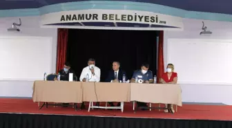 Anamur Kaymakamı Bilal Bozdemir, muhtar ve daire amirleriyle toplantı düzenledi