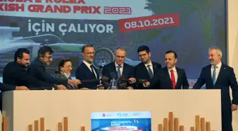 Borsa İstanbul'da gong 'Formula 1 Rolex Turkish Grand Prix 2021' için çaldı