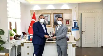 İl Sağlık Eski Müdürü Dr. Ali Taşçı'dan Vali İlhami AKTAŞ'a Veda Ziyareti