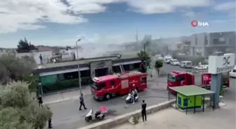 Restoranın bacasında yangın çıktı