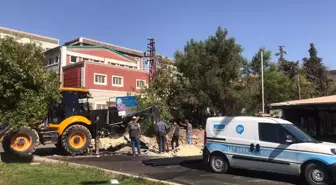 Şanlıurfa'da kazı çalışmaları sırasında doğal gaz borusu delindi