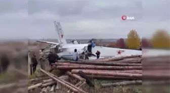 Tataristan'da uçak düştü
