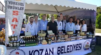 Kozan Belediyesi Lezzet Festivali'nde yöresel ürünler standı ile sahne aldı